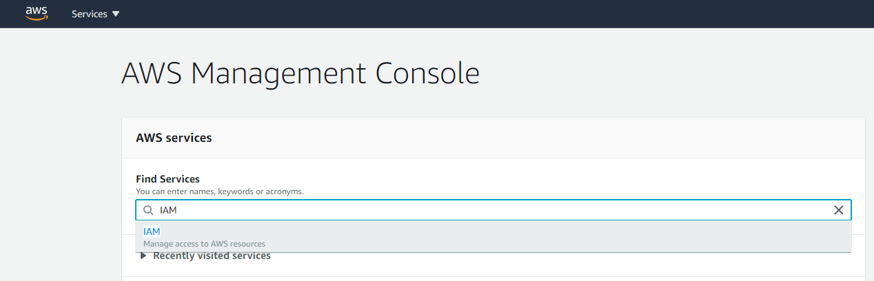AWS Management Console