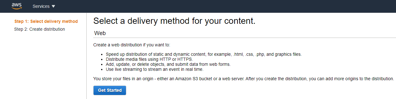 AWS CloudFront Part 1