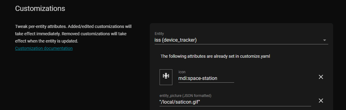 Customization